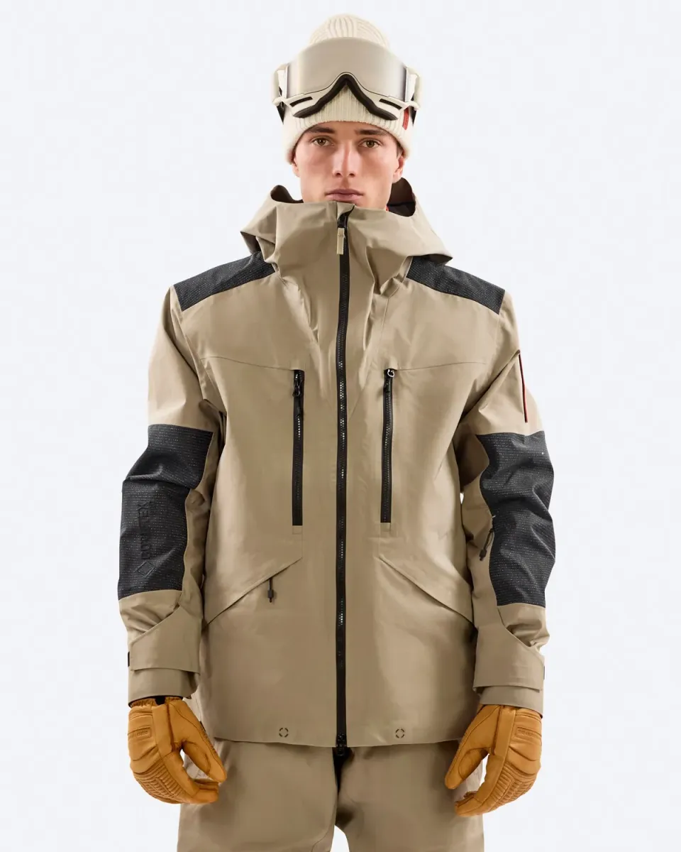 The Mountain Studio Z-7 PRO skalljakke herre Brindle Gore-Tex