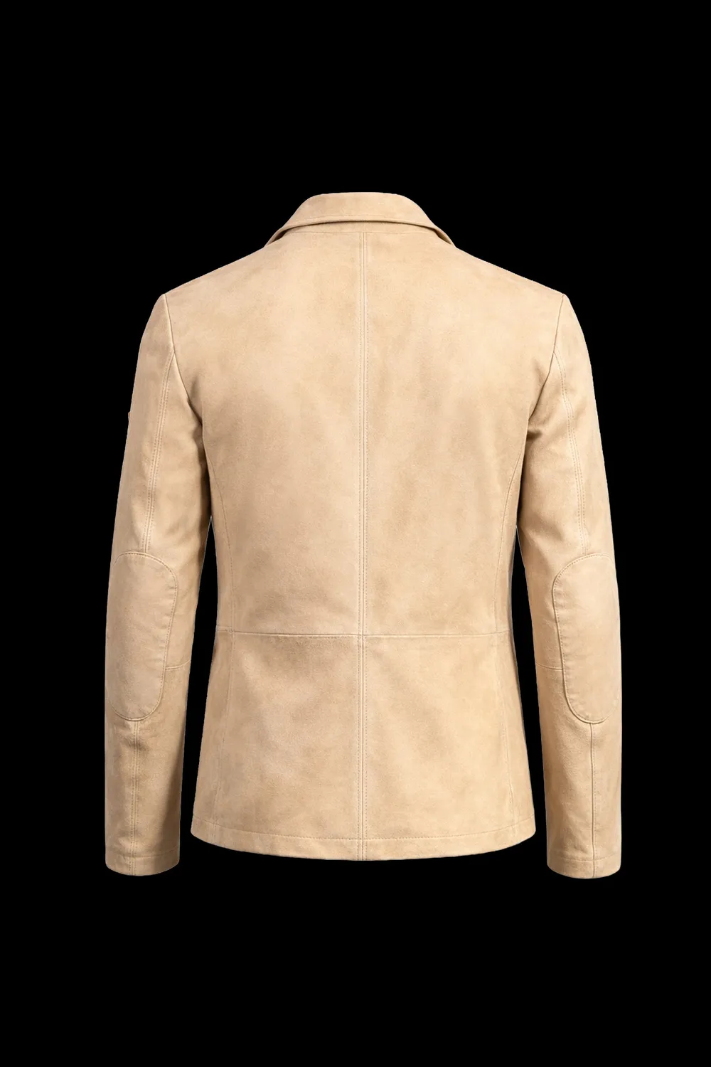 Matchless Ian Blazer skinnblazer natur semsket