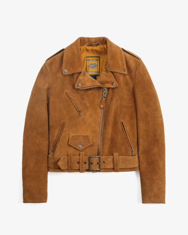 Schott NYC 318W skinnjakke saddle cropped dame