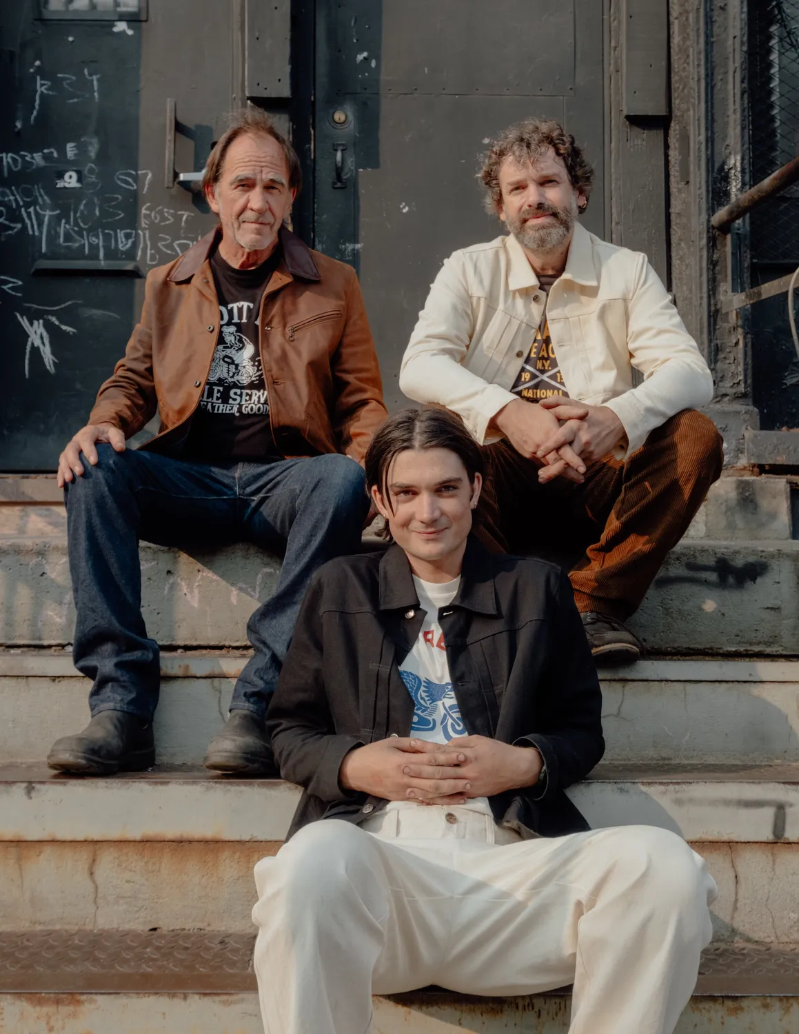 Schott NYC 8402 jakke Off White cavalry twill