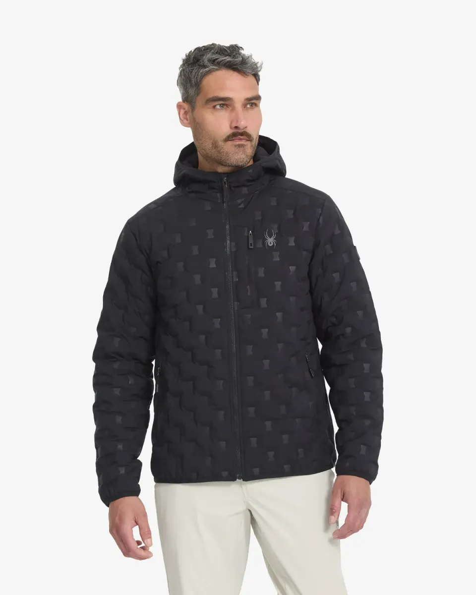 Spyder Zenith Hooded Down dunjakke svart lett