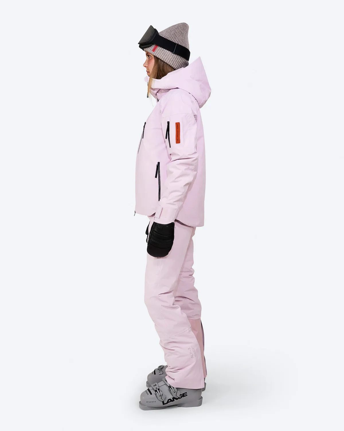 The Mountain Studio S-5 W skijakke Lilac Snow isolert