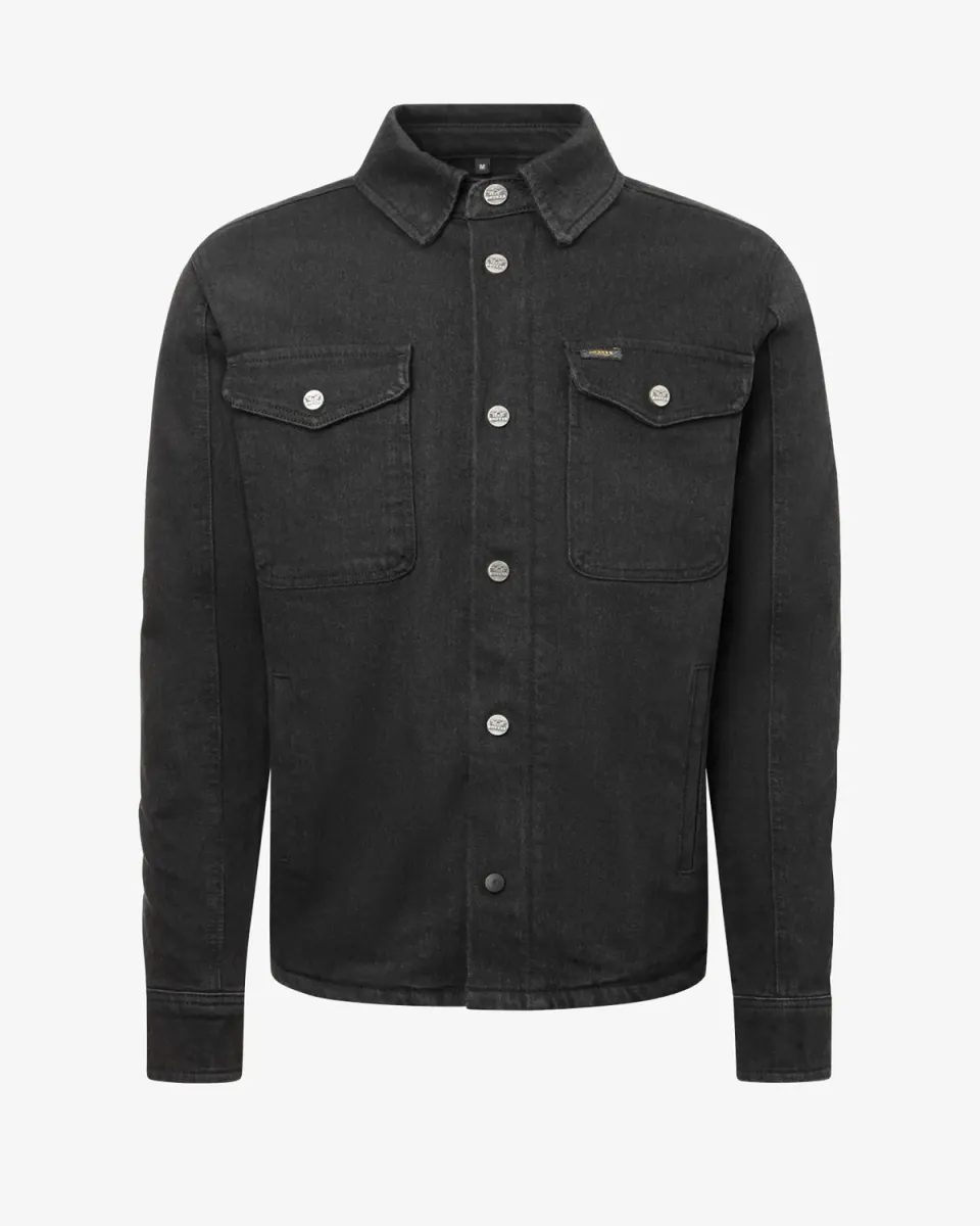 Rokker Rider Shirt Light MC-skjorte svart CE AA