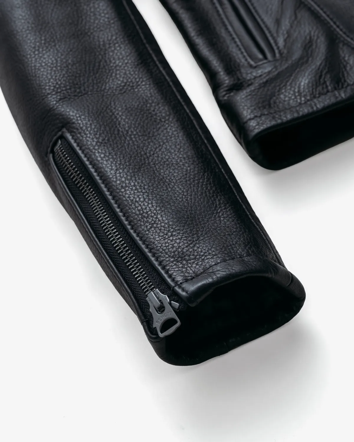 Schott NYC 531W skinnjakke svart kuskinn dame
