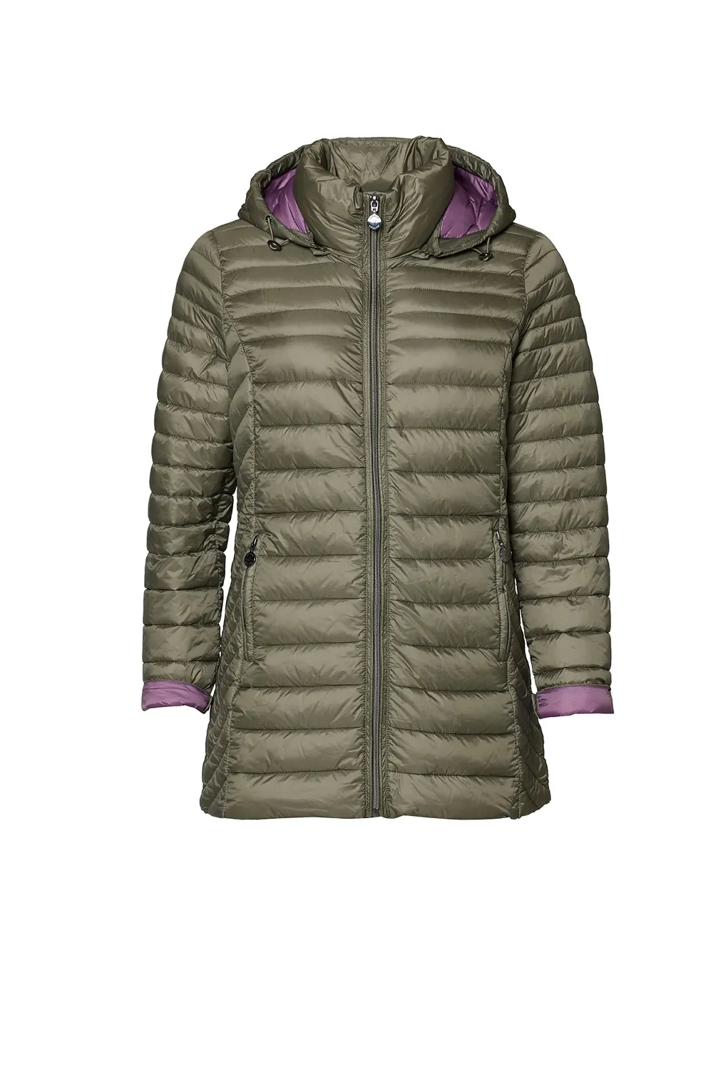 Danwear Albina Light Down dunjakke hunter/lavender lett