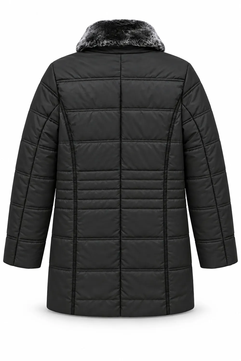 Windfield Mille vinterjakke svart vindtett dame