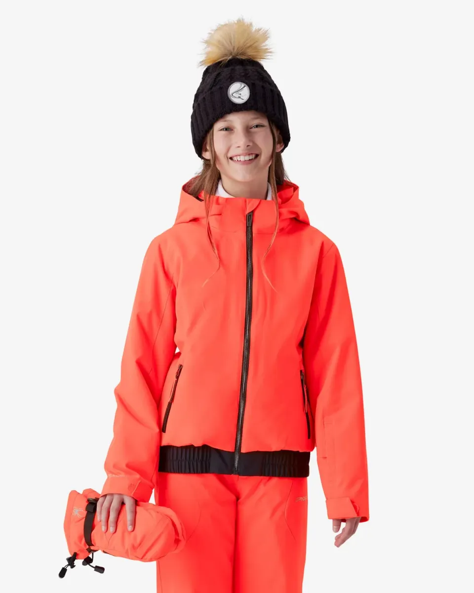 Spyder Lola Jacket skijakke jente korall 10K