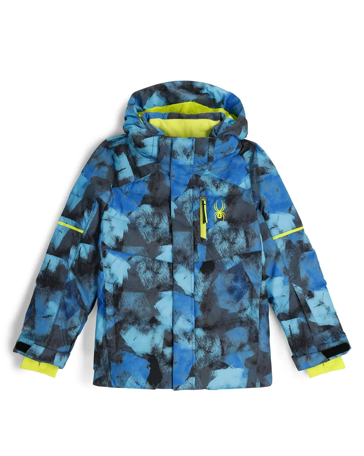Spyder Impulse barnejakke svart camo