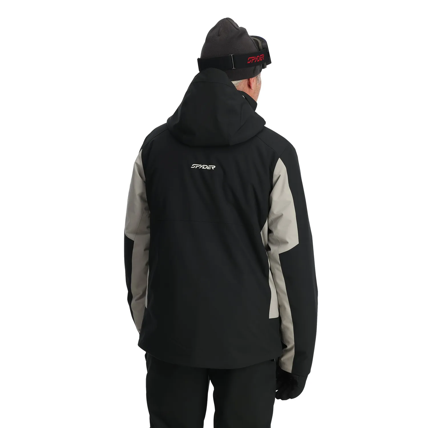Spyder Vertex skijakke BLACK vanntett 10K