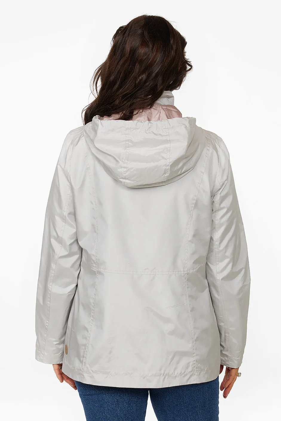 Danwear Windfield Dorit vårjakke sand/rose lett