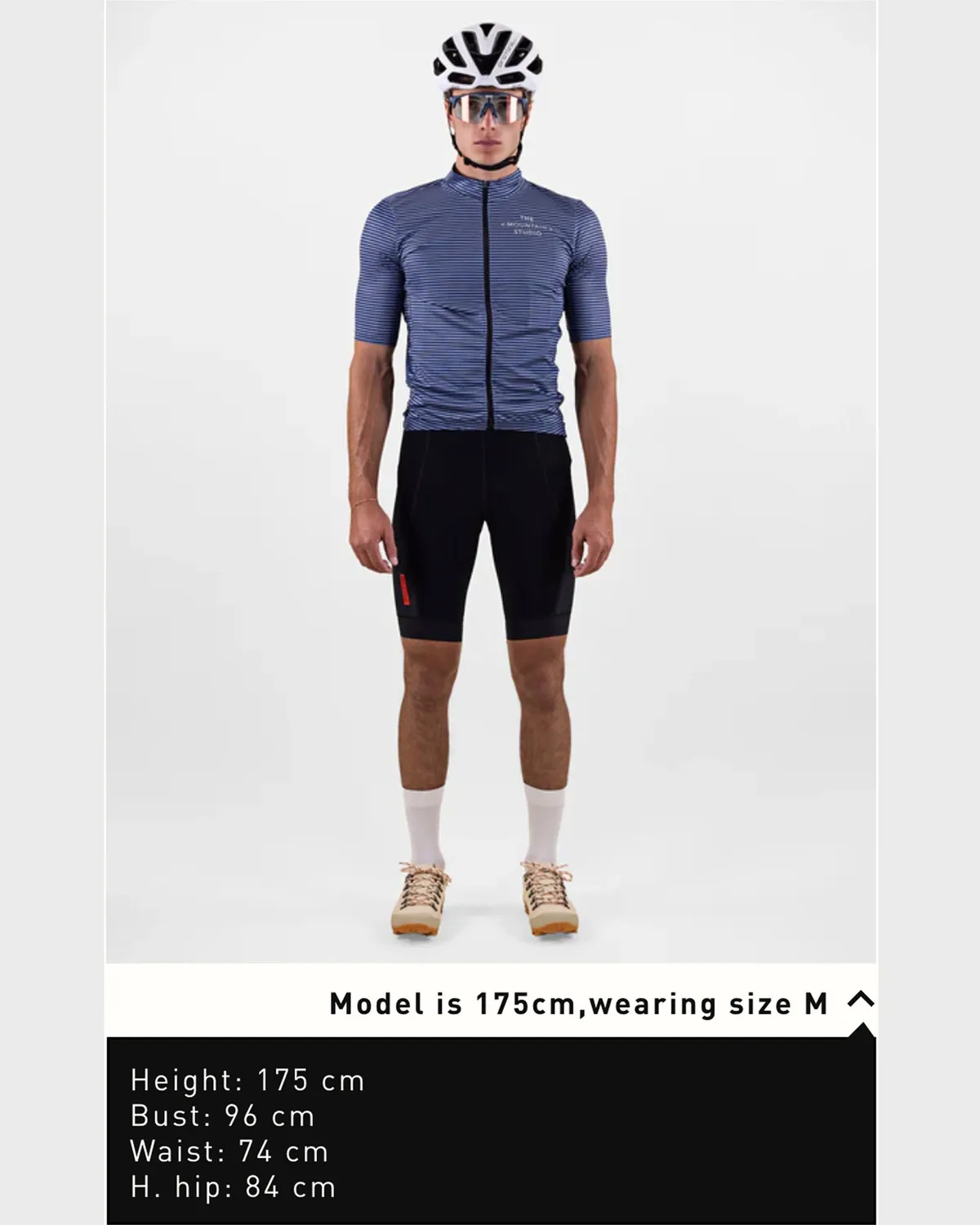 The Mountain Studio L-12 Gravel Bib bibshorts svart med pute