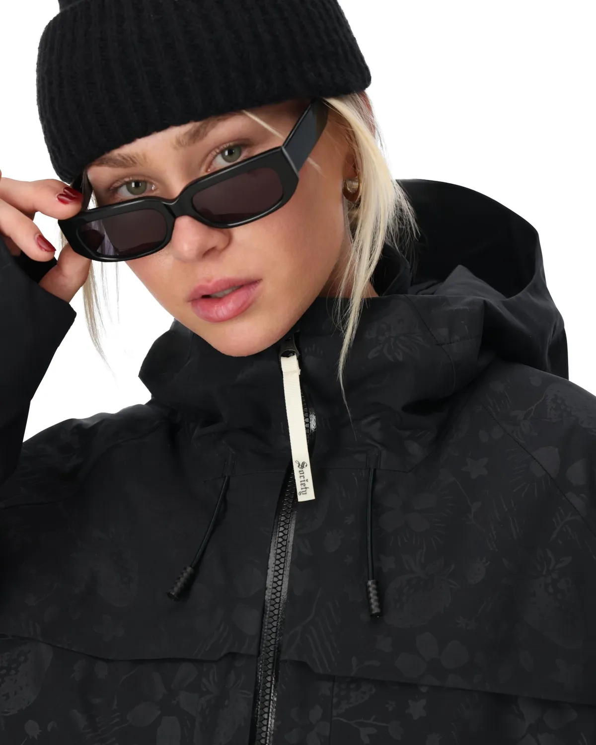 Spyder Society Lift skijakke unisex sort 20K