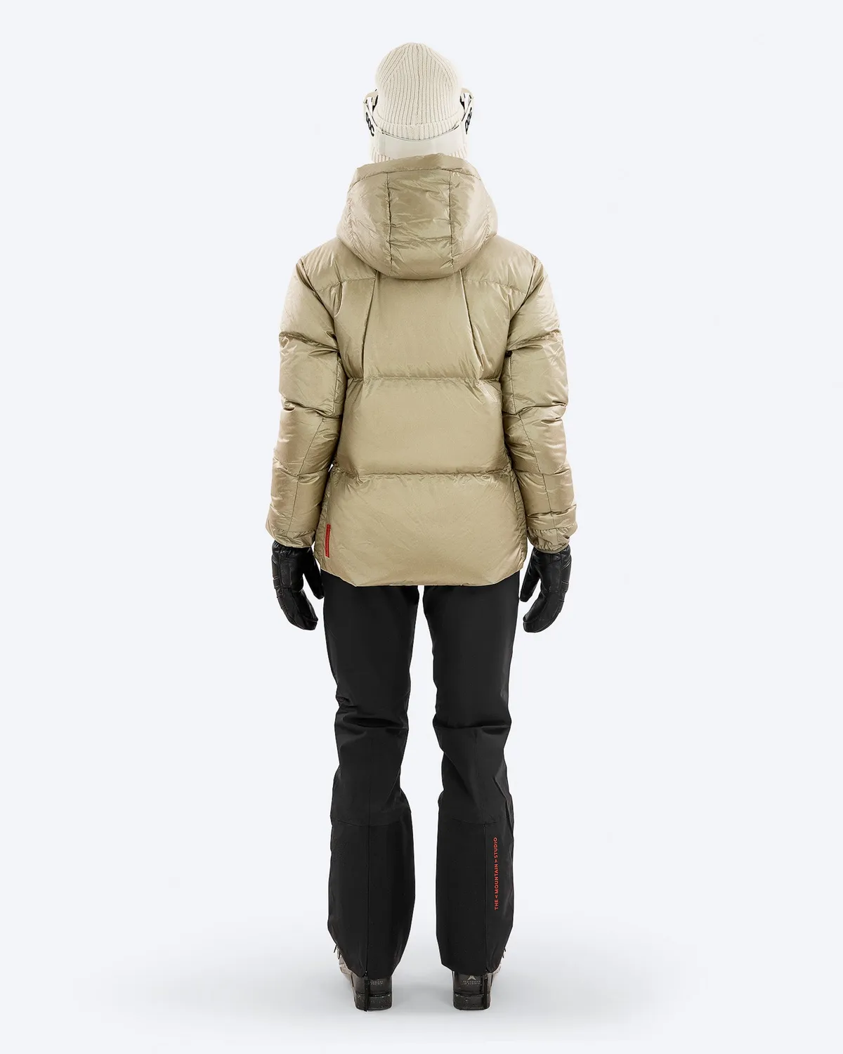 The Mountain Studio D-5 W dunjakke dame Brindle-White 750-fill