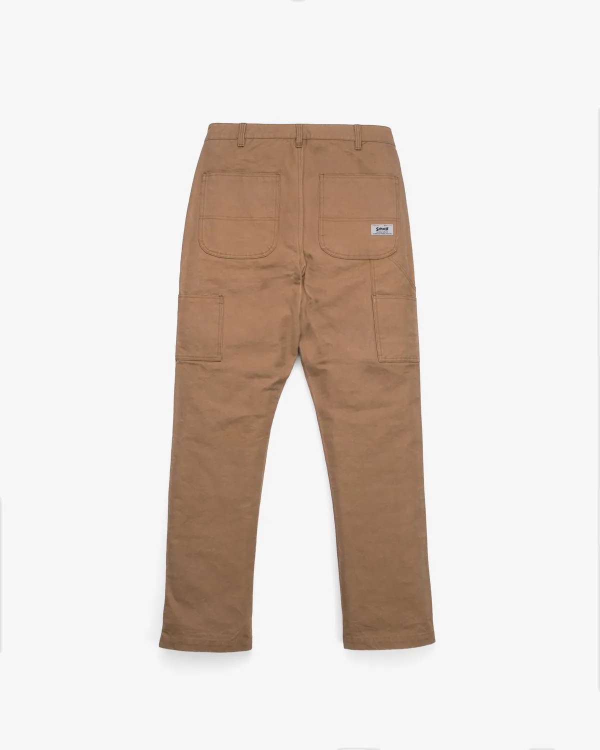 Schott NYC PT8606 bukse Khaki – canvas snekkerbukse