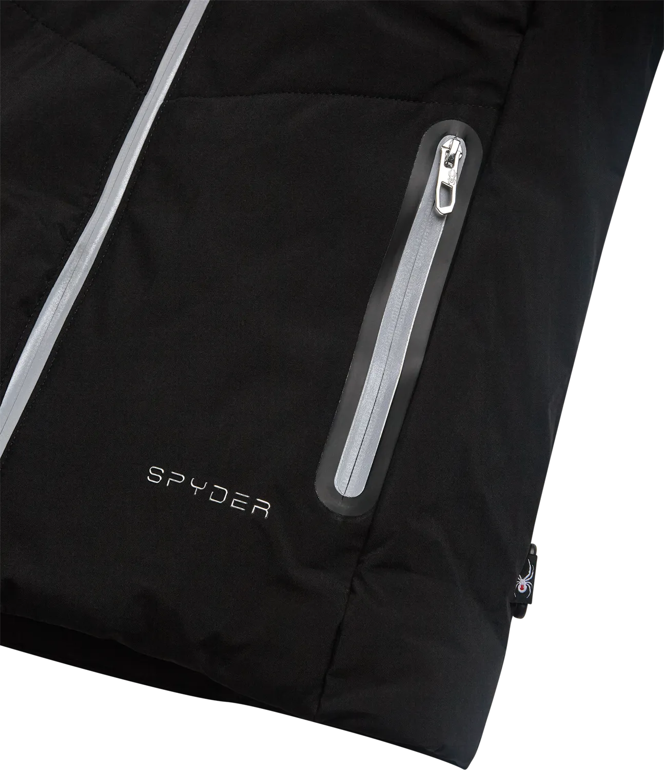 Spyder 3 i 1 jakke svart vanntett