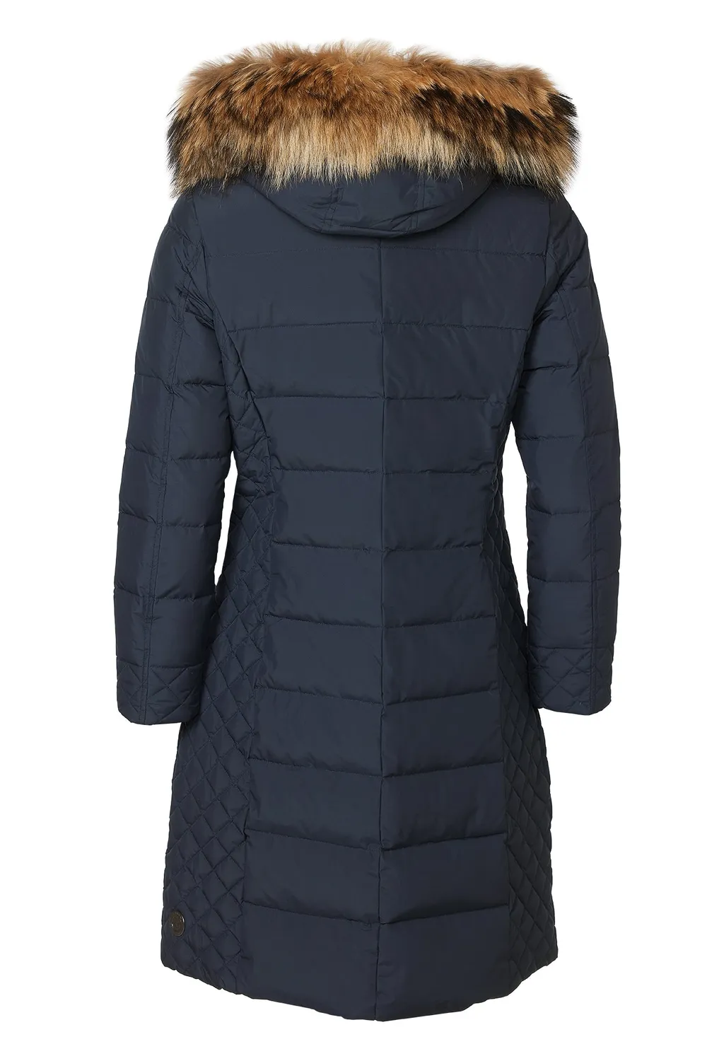 Danwear Windfield Alett R vinterjakke navy dun