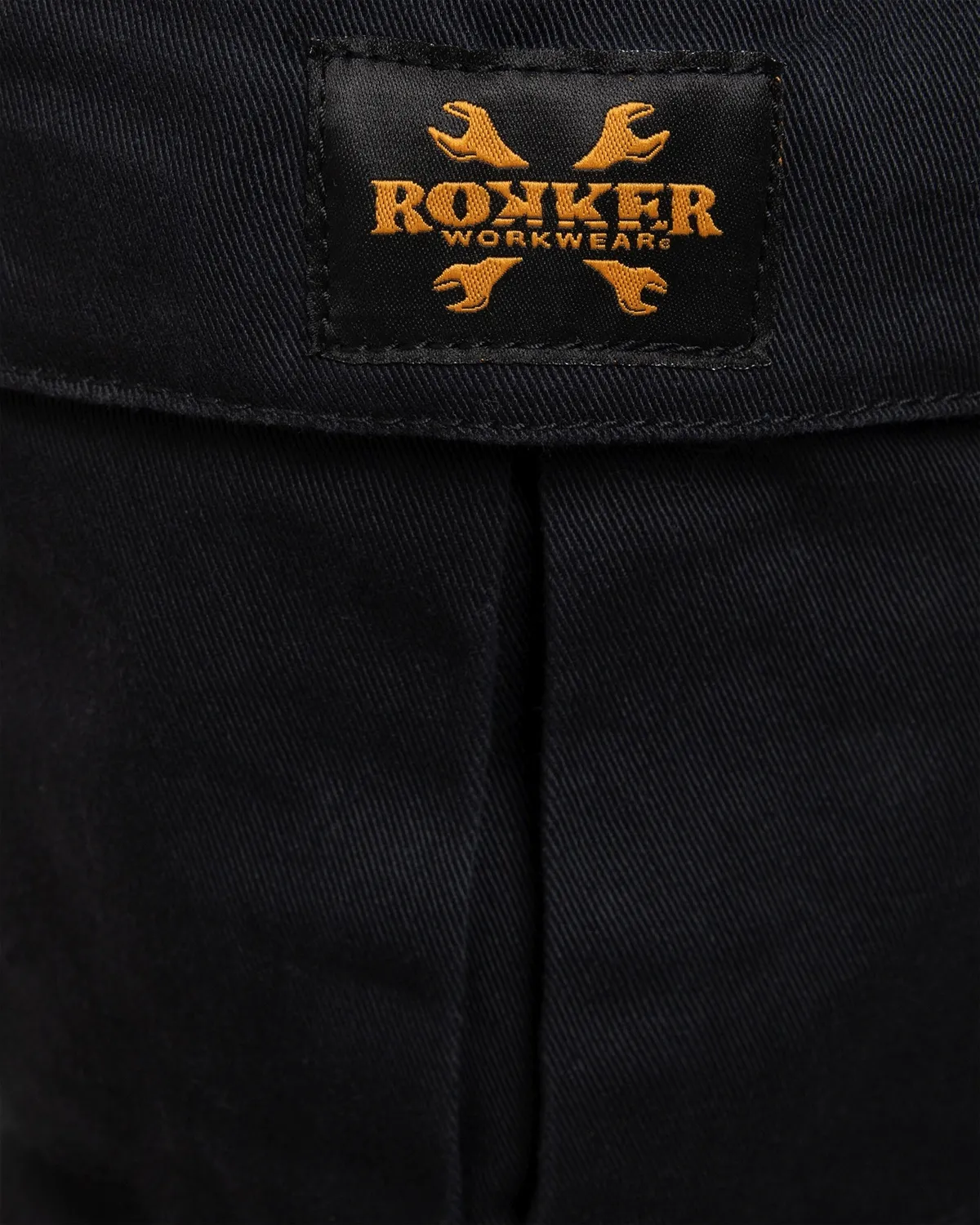 Rokker Wide Bill cargobukse vid svart