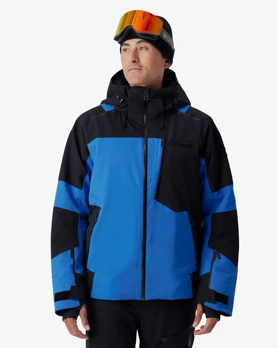 Spyder Leader skijakke herre Bold Blue 30K