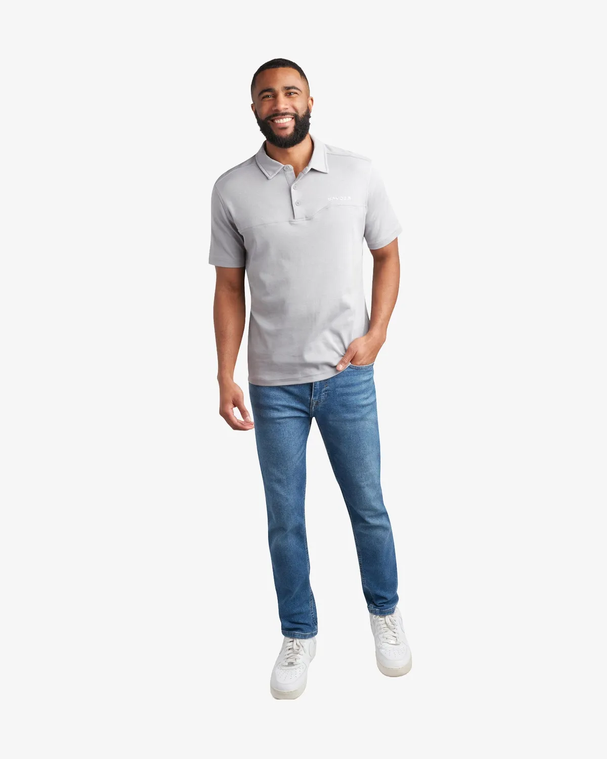 Spyder Interlock kortermet polo svart pustende
