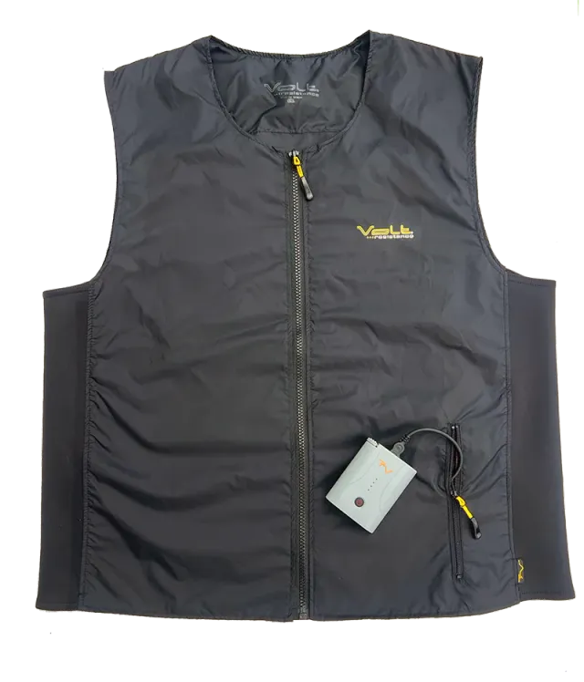 VoltHeat Torso Max 7V varmevest svart – tynn liner