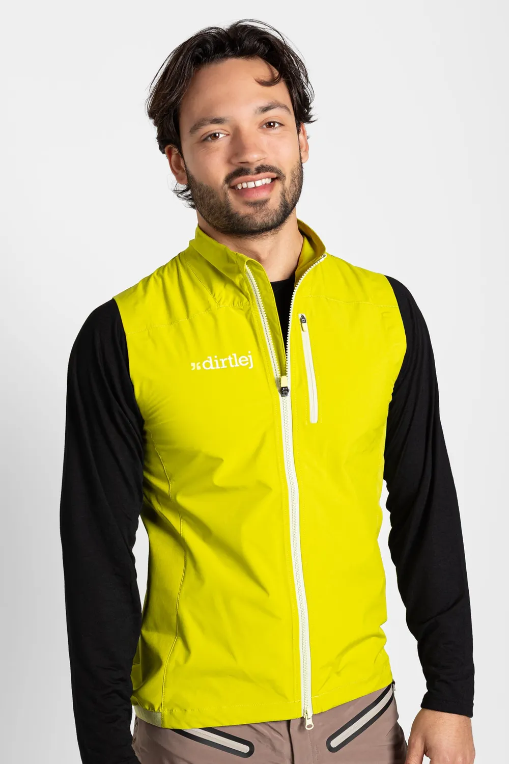 dirtlej vest bitter lemon vindtett