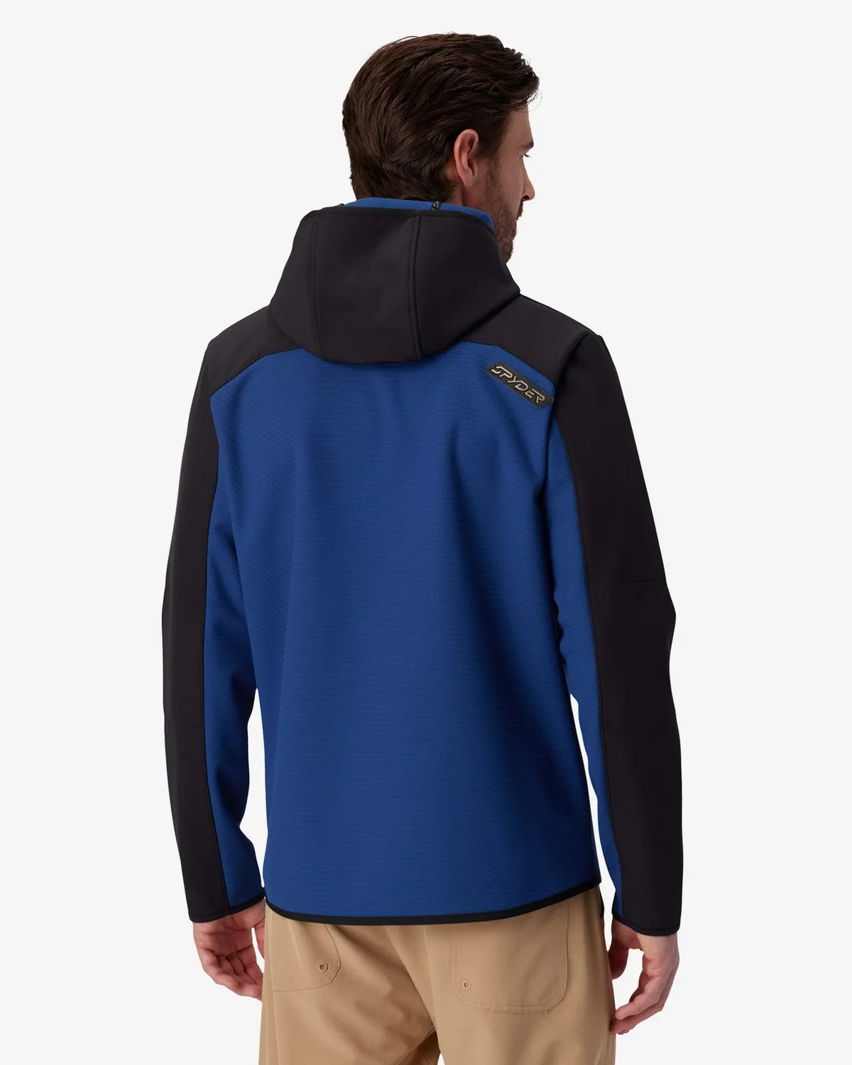 Spyder Web Shellfleece jakke indigo herre hette