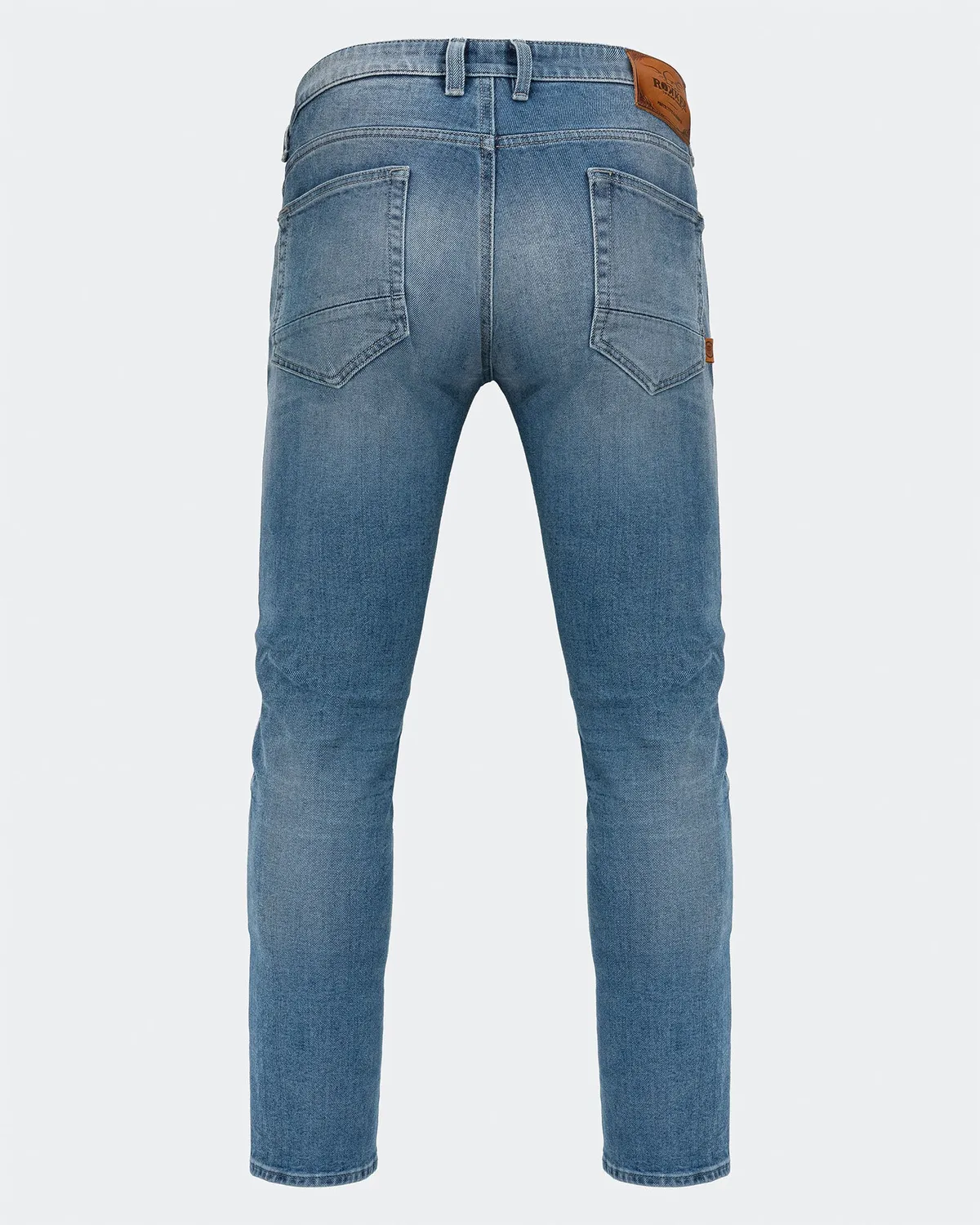 Rokker Rokkertech Tapered Slim MC-jeans lyseblå