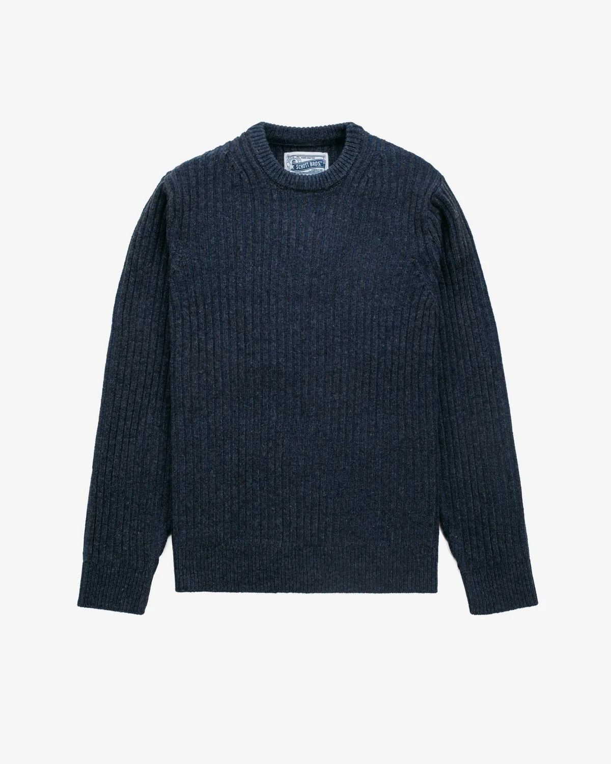 Schott NYC SW2617 genser charcoal ull