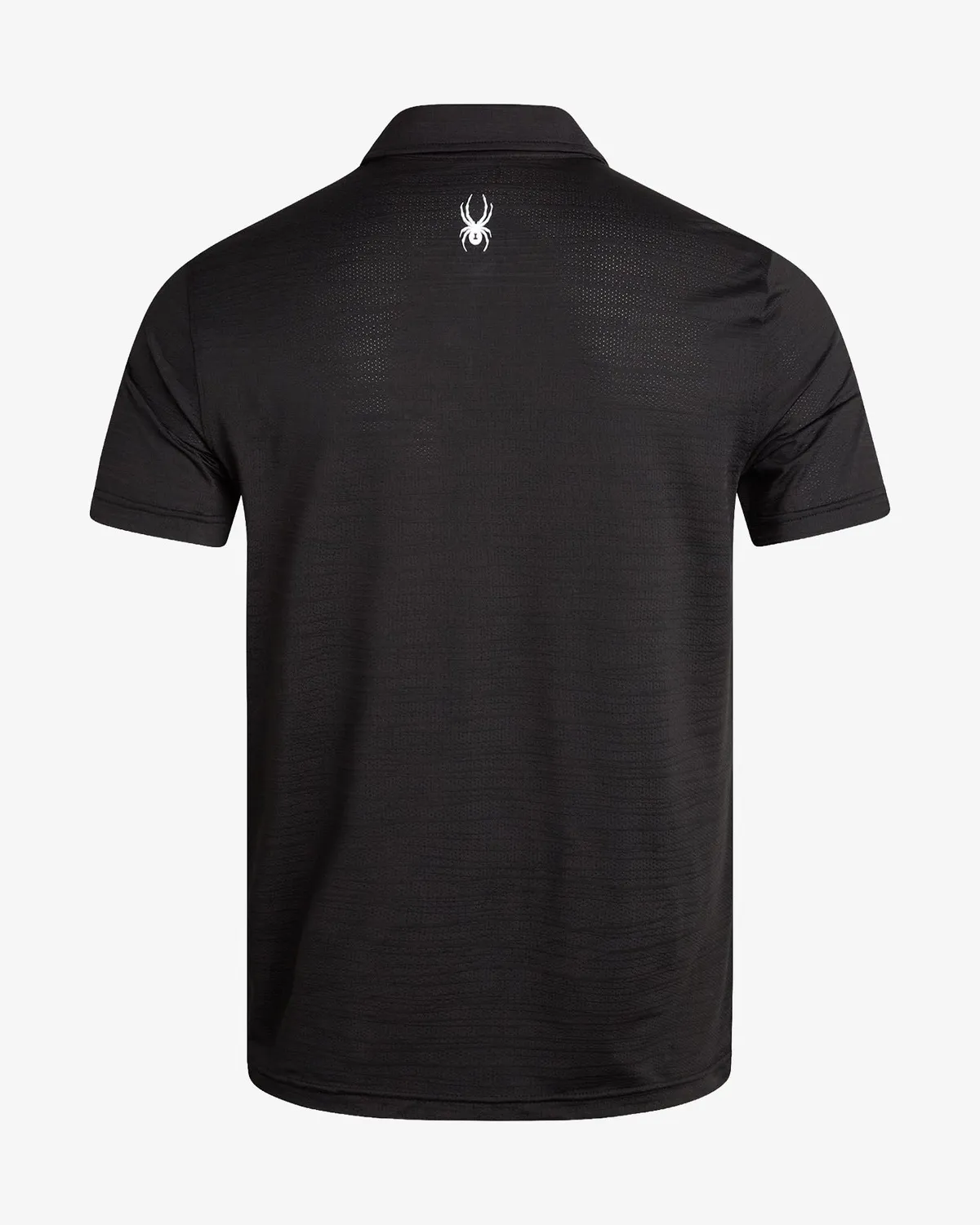 Spyder Jacquard polo herre svart pustende