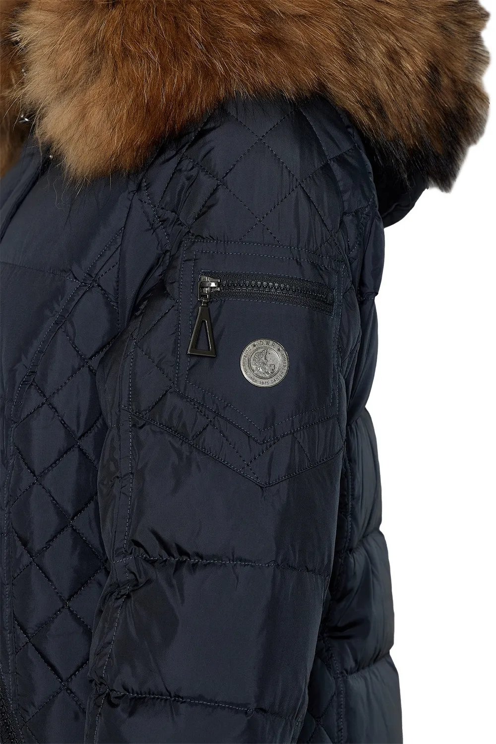 Windfield Danwear Jessi R dunjakke navy 90% dun