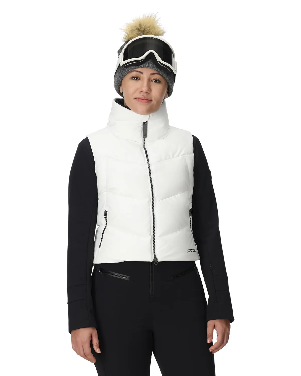 Spyder Eastwood dunvest white dame