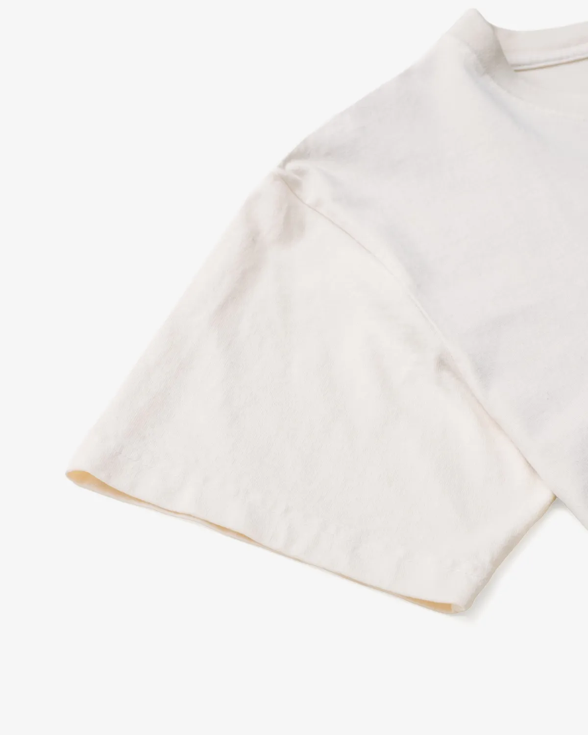 Schott NYC TTRIP t-skjorte offwhite kraftig