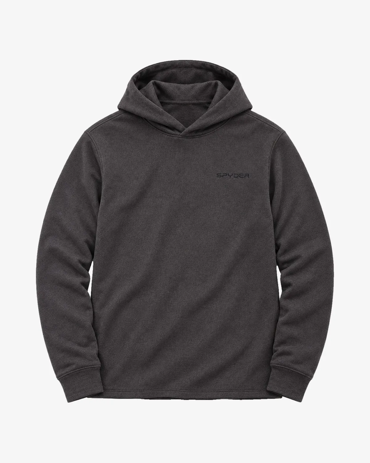 Spyder Corduroy Fleece herre hoodie Svart kordfløyel