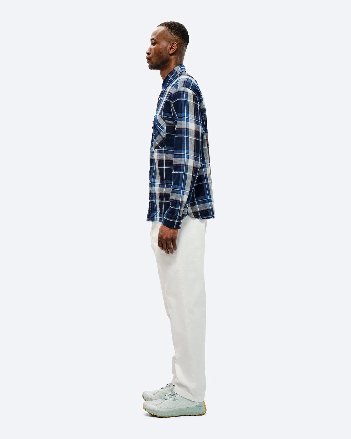 The Mountain Studio J-2 RS Mountain Ripstop chinos White Alyssum