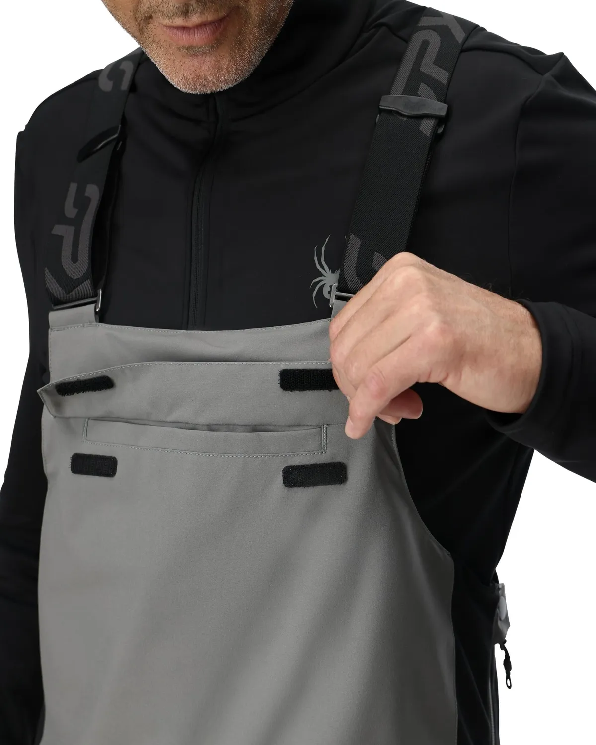 Spyder Lift Bibs skibukse herre storm 20K