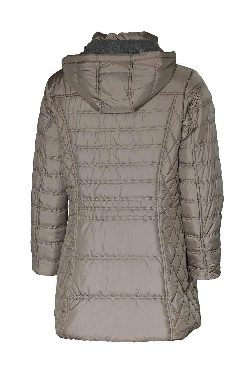 Windfield Carly vinterjakke dame taupe resirkulert