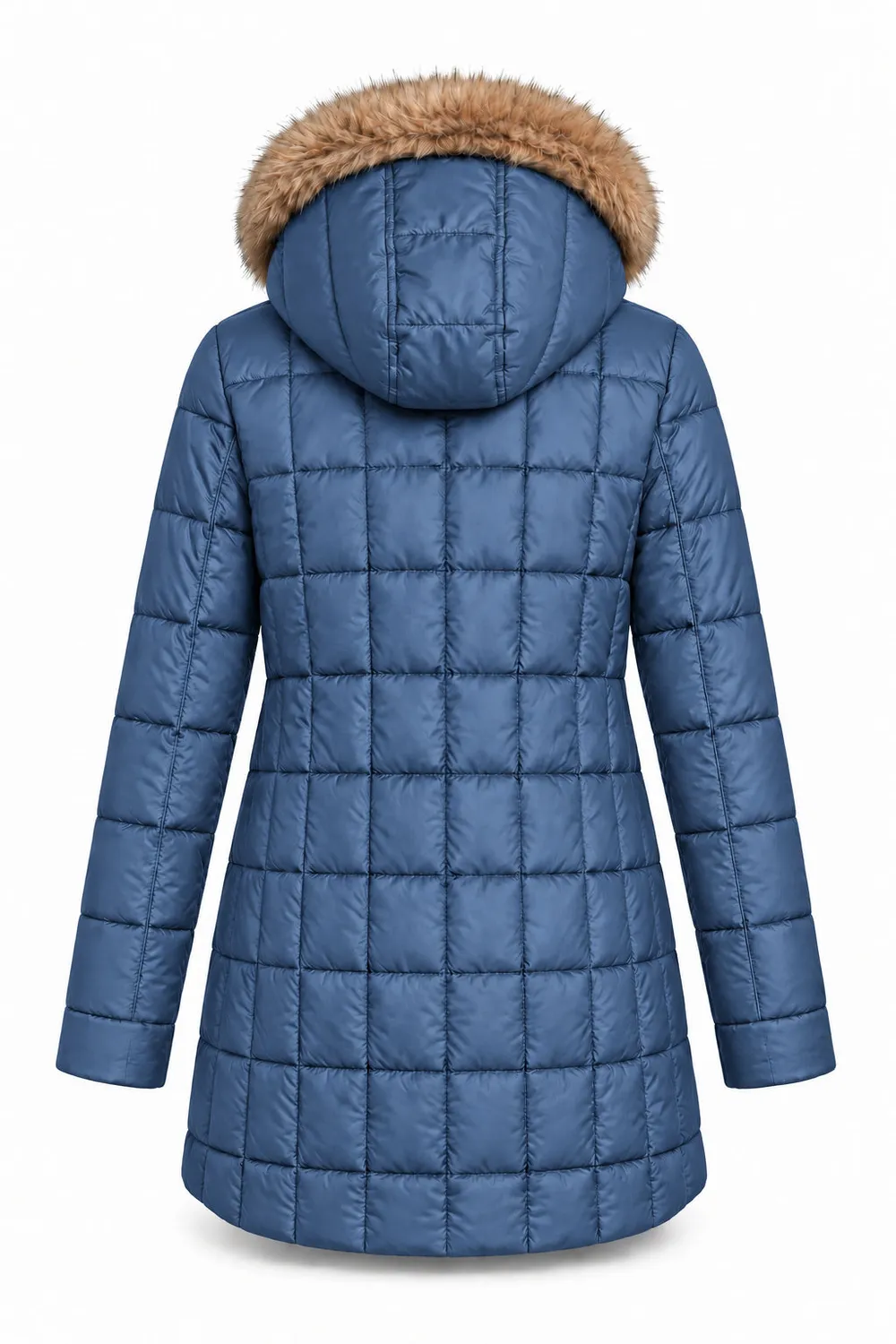 Danwear Windfield Kora P vinterjakke blue varm