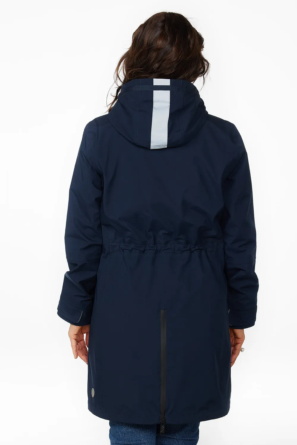 Danwear Windfield Denise regnjakke marine vanntett
