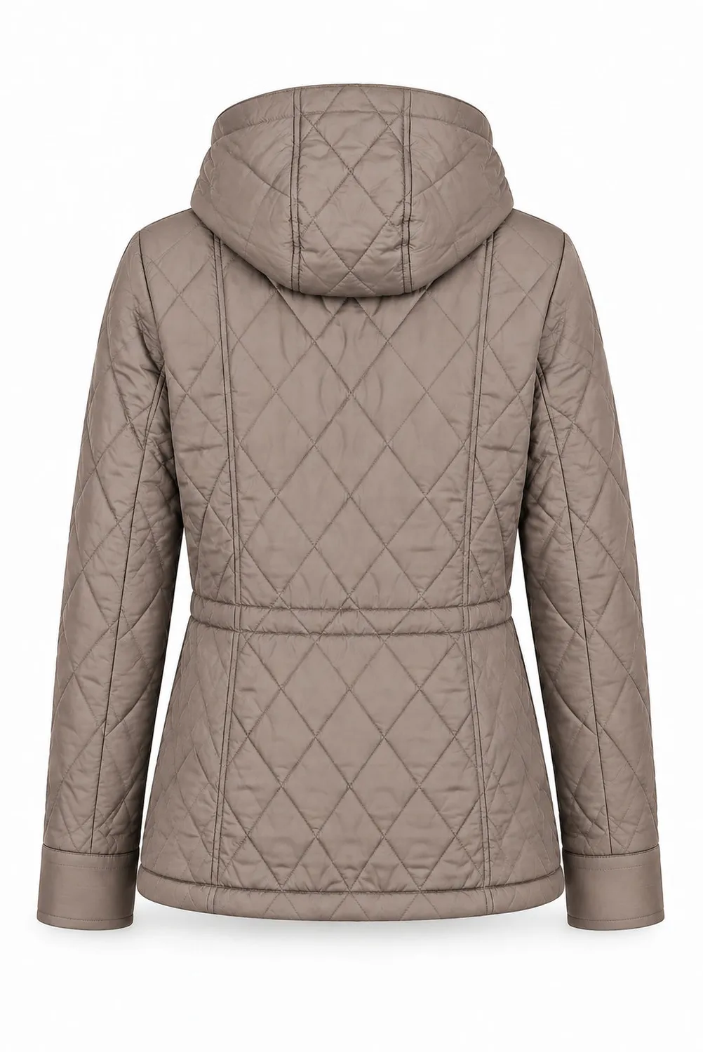 Danwear Windfield Kinga vinterjakke taube quiltet