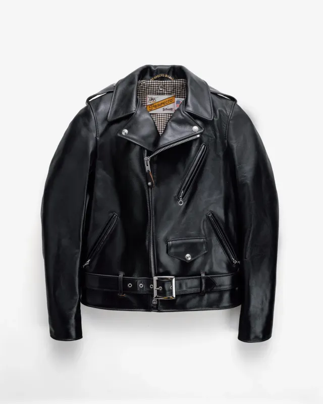 Schott NYC Perfecto PER50 skinnjakke svart teacore