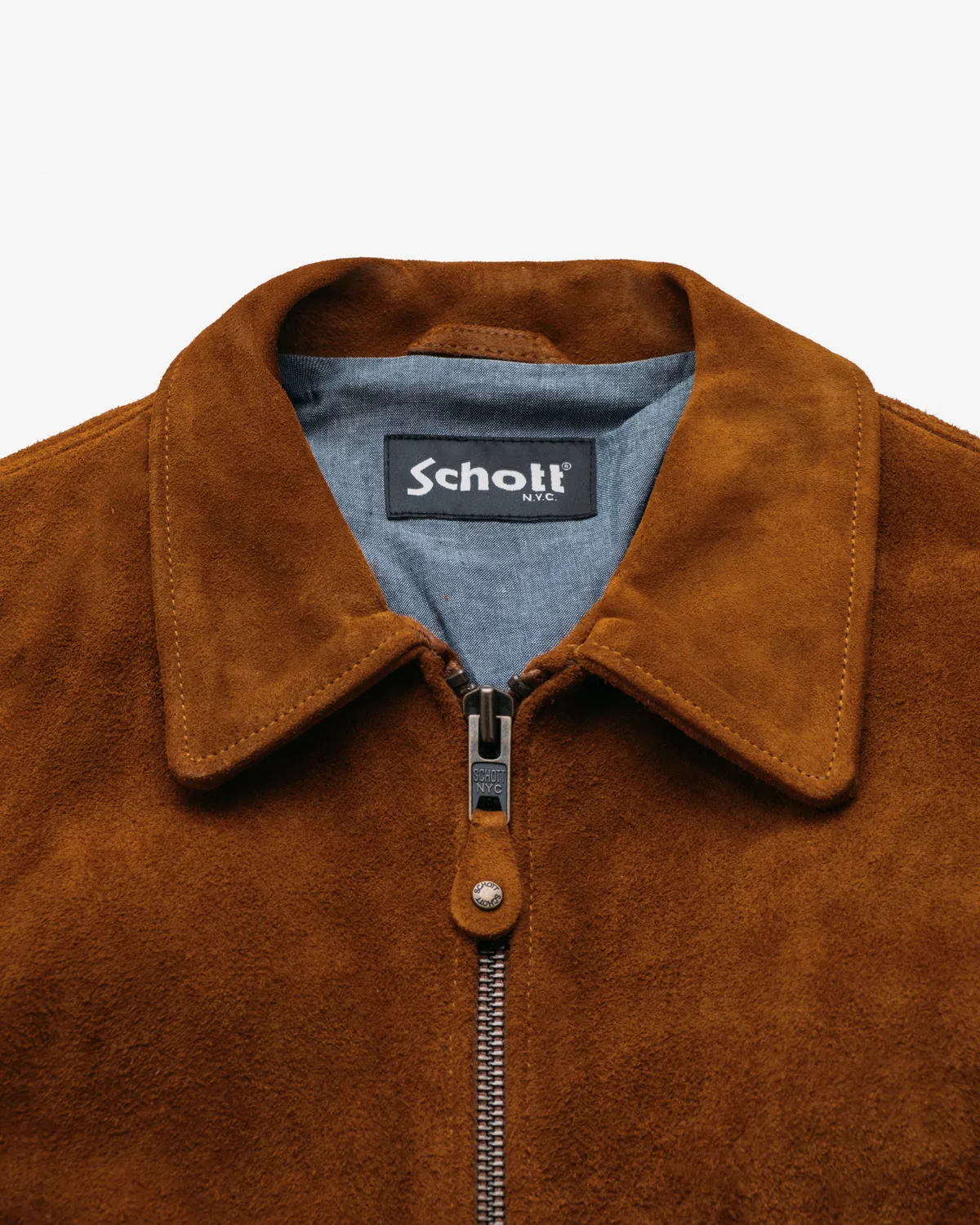 Schott NYC 3475W truckerjakke Saddle skinn dame