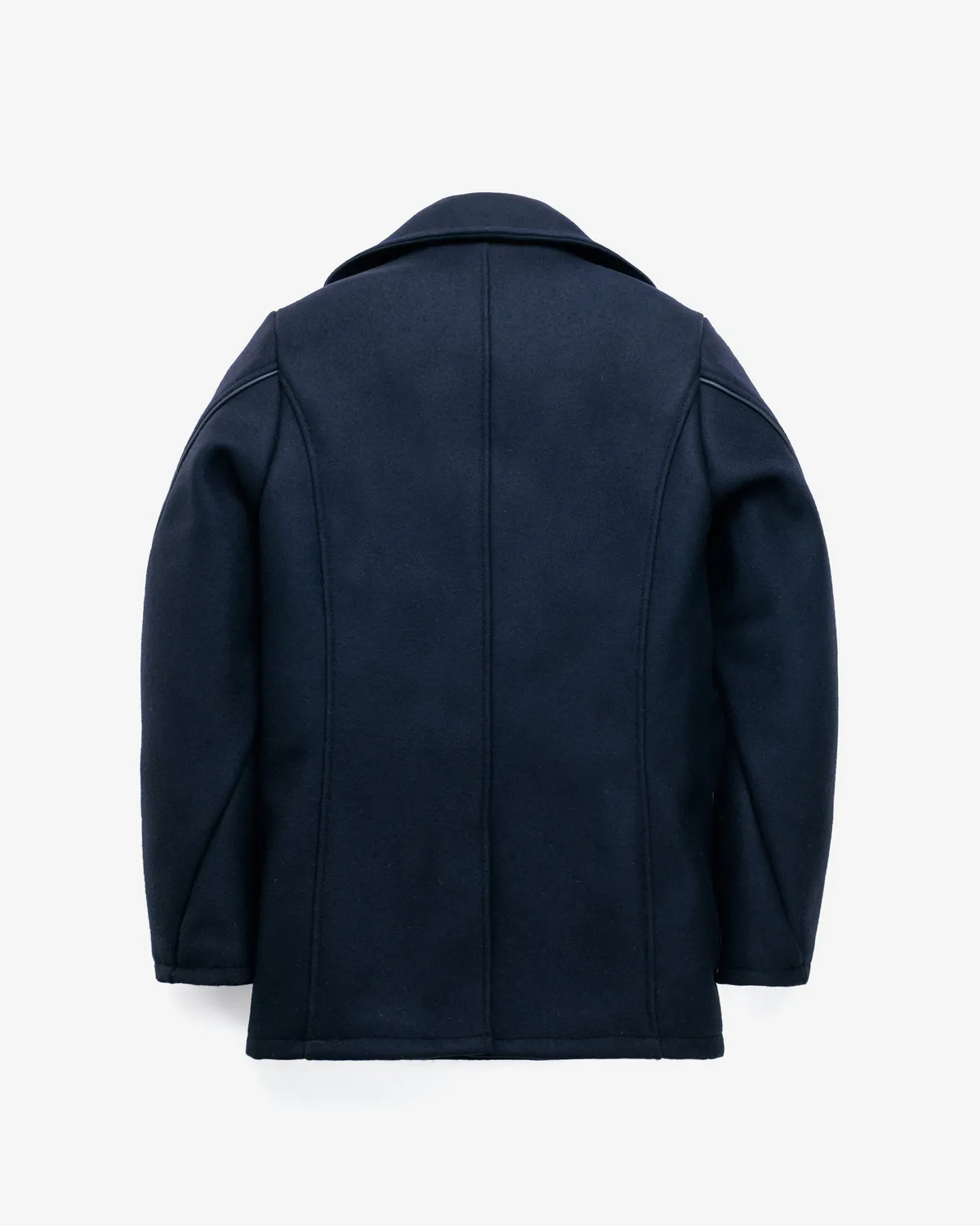 Schott NYC 740C peacoat marine – ull og skinn
