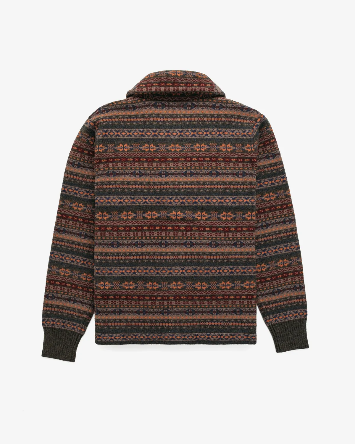 Schott NYC SW2129 cardigan grå ull