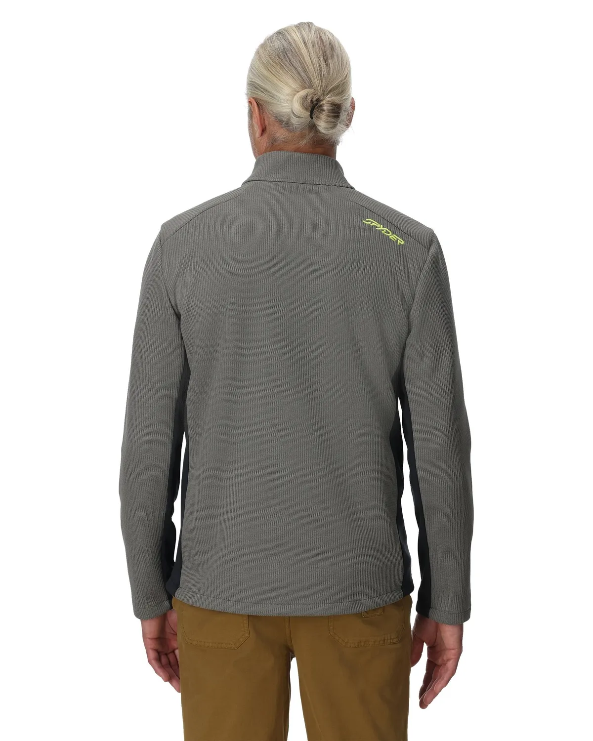 Spyder Bandit half zip fleece herre storm lett