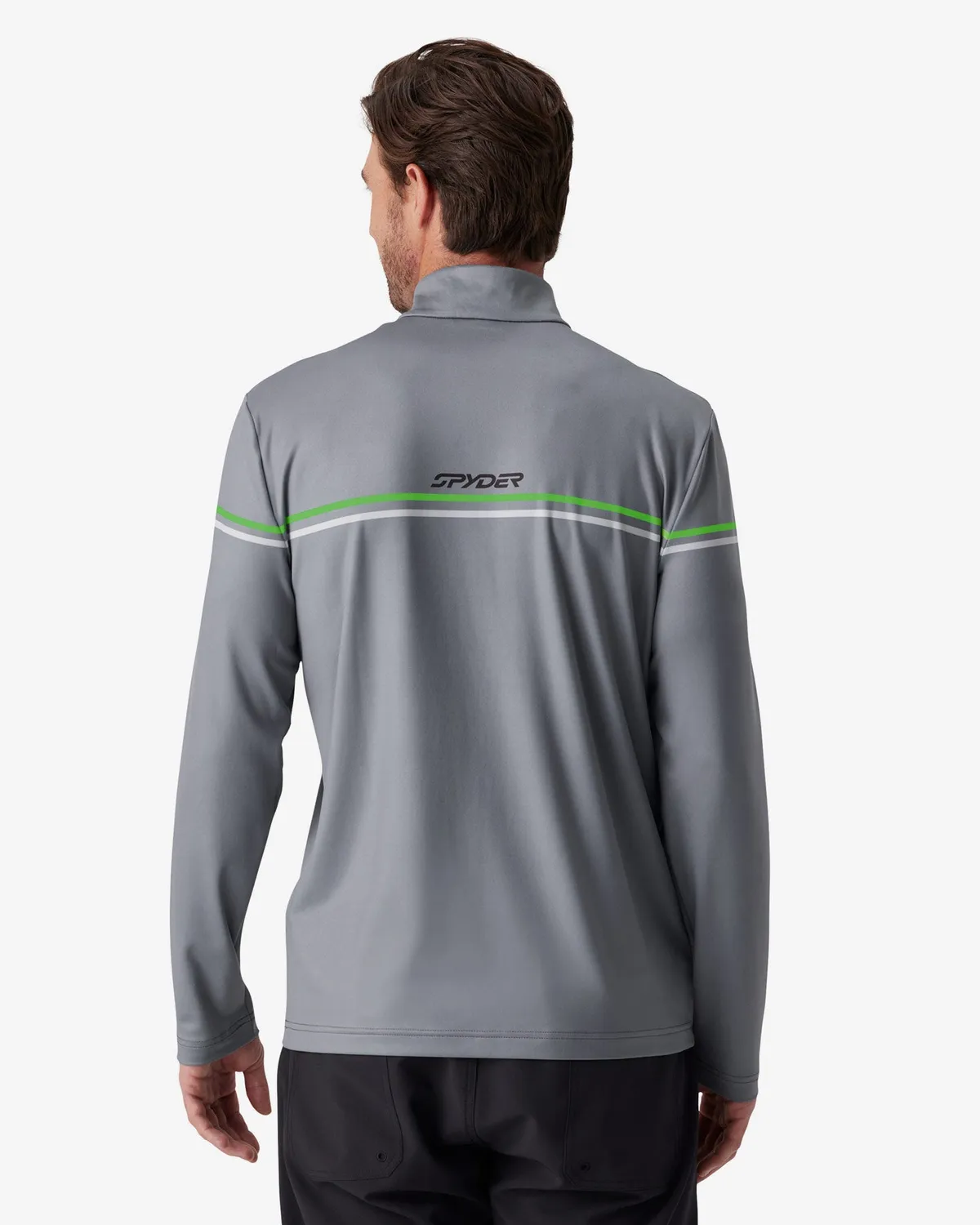 Spyder Legacy halfzip genser herre Storm vindtett