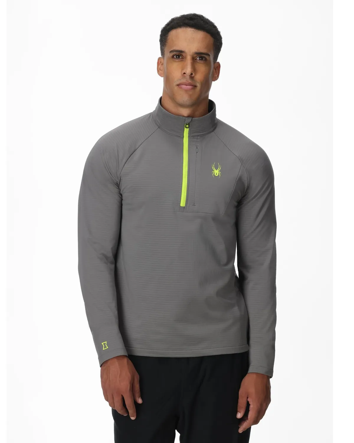 Spyder GridWeb fleece herre storm halv glidelås