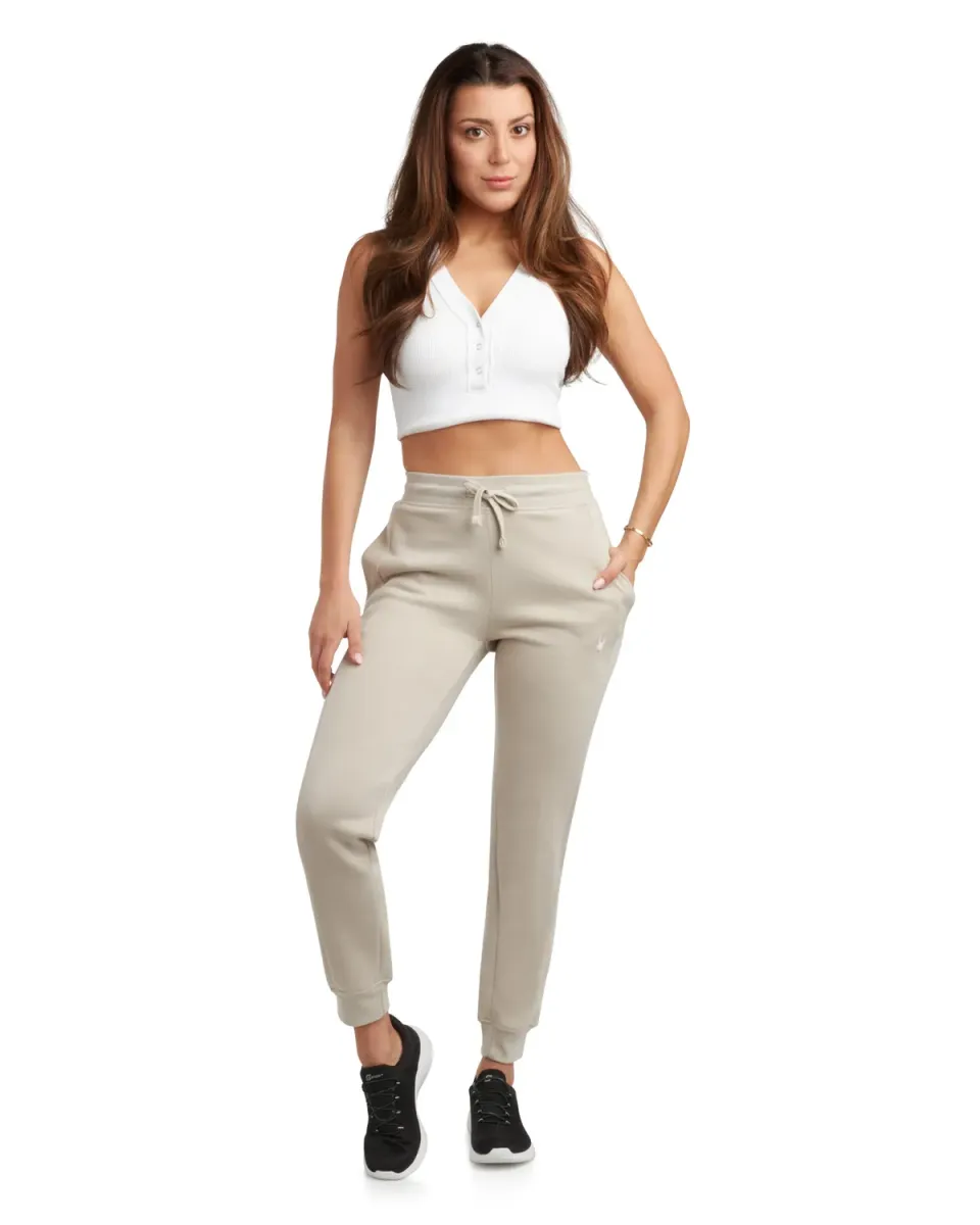 Spyder Cozy Fleece Jogger joggebukse sandstorm bomull