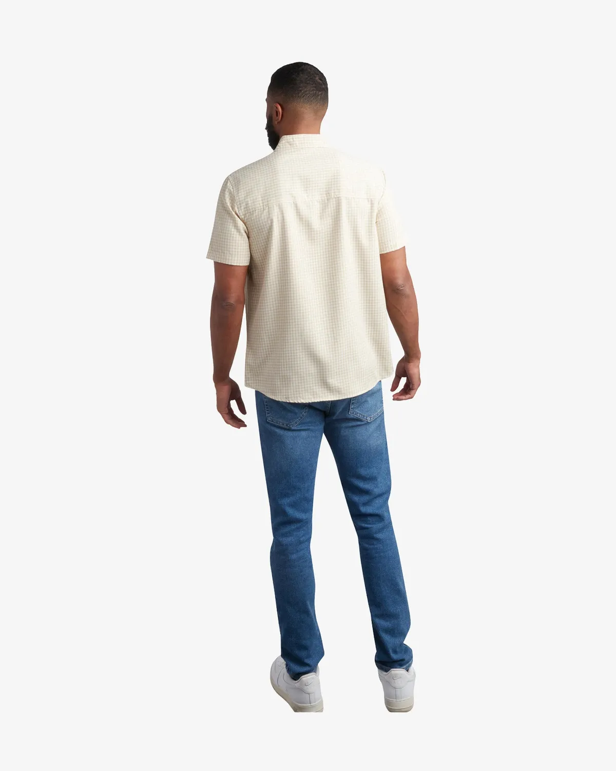 Spyder Mini Check Polo piké herre khaki