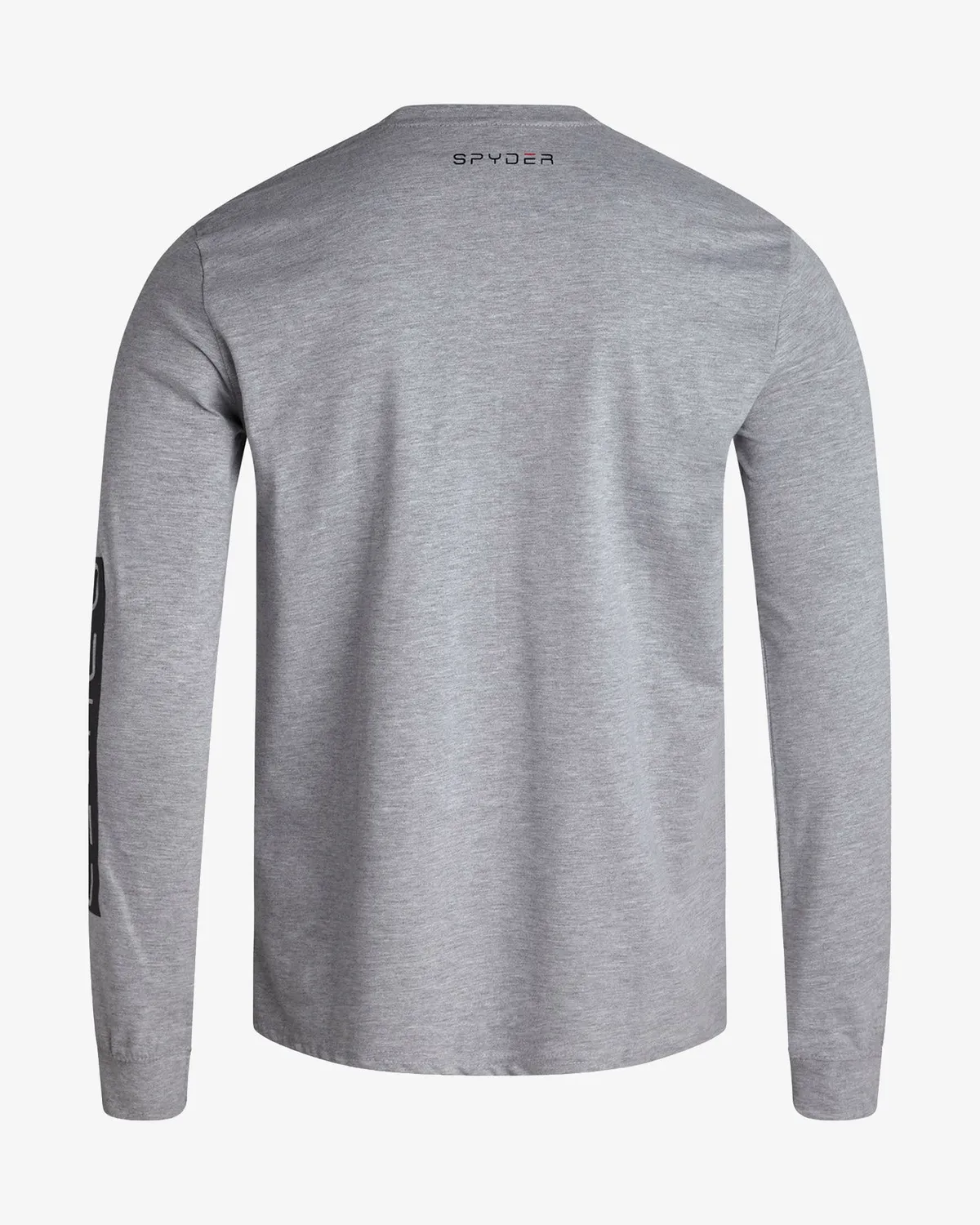 Spyder Split Logo langermet trøye herre Gray bomull