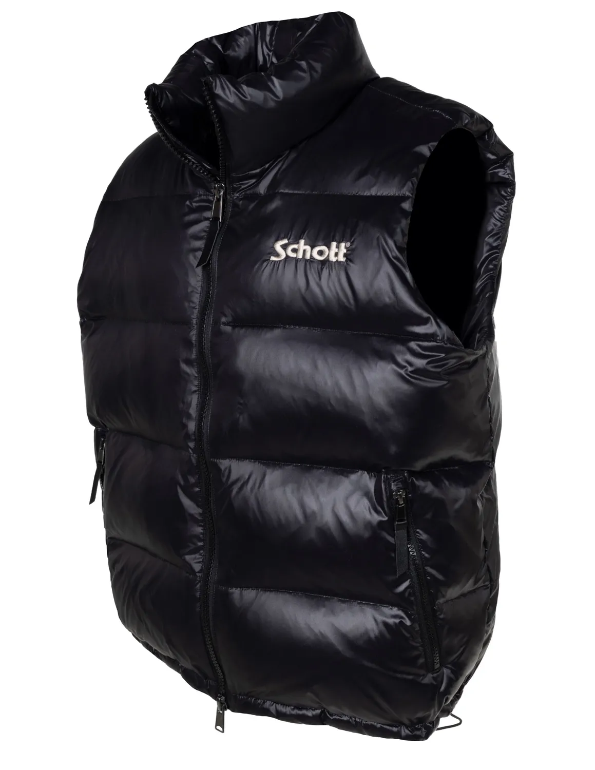 Schott NYC 9264DV dunvest oliven blank dun